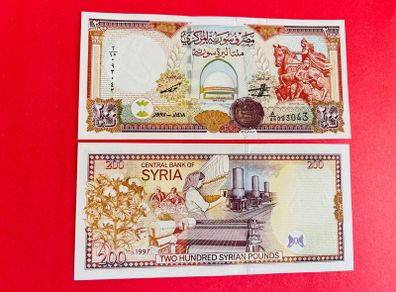 Syria  200  Pounds  1997   Pick 109 UNC