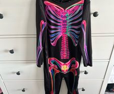 7-9y Neon Skeleton Jumpsuit