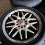 Toyota mr2 mk2 Sparco racing crimson alloy wheels Image 2