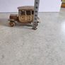 Vintage Heavy Model Car Solid Brass Antique Style. Image 5