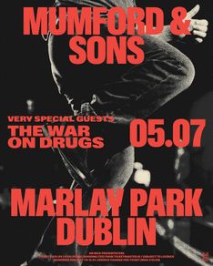 2x Mumford & Sons Front Standing tickets