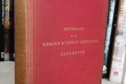 A New Pocket Dictionary of the English and German Languages by J. E. Wessely (LP154)