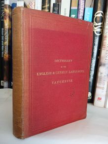 A New Pocket Dictionary of the English and German Languages by J. E. Wessely (LP154)