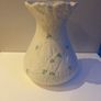 Beleek extra large Daisy Vase with hand painted shamrocks Image 2