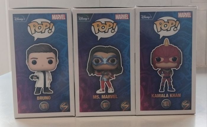 Ms. Marvel Funko Pops