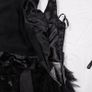 Ruby Ray Black Grey Ombre Ruffle Tiered Tulle Cocktail Mini Party Dress 10UK/38EU Image 3