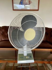 Vintage 20th Century Design Large 16 Inch Desk Table Fan