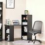 120cm Modern Computer Desk Bookshelf Writing Table Workstation 6 Shelves (FREE SHIPPING) Image 4