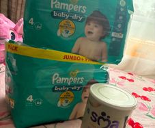 nappies Pampers and SMA no 1