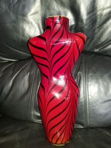 Female torso vase