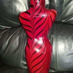 Female torso vase