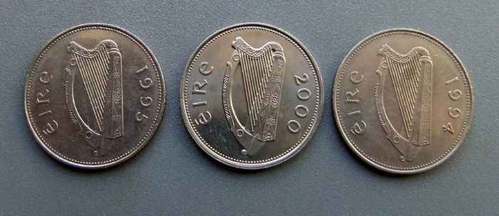 3 x Pound Coins