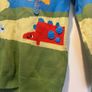 Next Boys Blue Dinosaur Scene Knitted Jumper (Age 5-6 Years)D Image 3