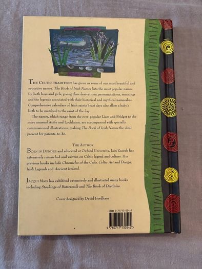 Brand New Vintage Irish Names Book