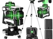KKmoon Laser Level Self-leveling 3D 12 Lines Laser Level Tool Vertical Horizontal Lines Green Laser Beam Line