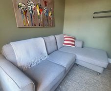 Finline corner sofa