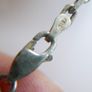 Vintage heavy, long Squared Link Sterling Silver 925 Chain length 28" - 18,7g Image 10