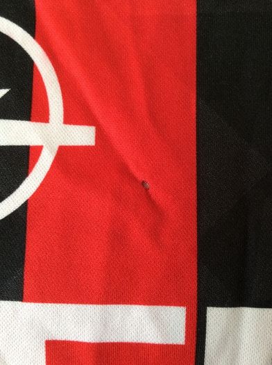 AC Milan Jersey. Official Lotto Mens Home Jersey. Season 1994/1995. Original From The Time. Not A Modern Day Remake.
