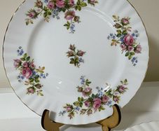 Royal Albert  moss rose salad plate