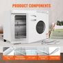 Hot Towel Warmer,23L Large Capacity Spa Hot Towel Warmers with See Through Window, 2 Stainless Steel Racks, Holds up 50-60 Towels, 2-in-1 Quick All-round Heating for Facials, SPA, Massage, Salon Image 5