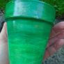 Hand painted small pot, Ornaments, Home decor Image 2
