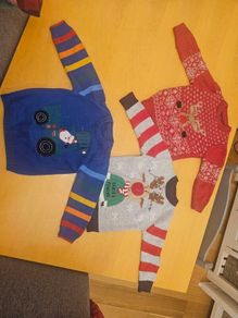 X3 santa boy jumper