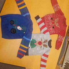 X3 santa boy jumper