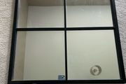 60x60 window pane mirror
