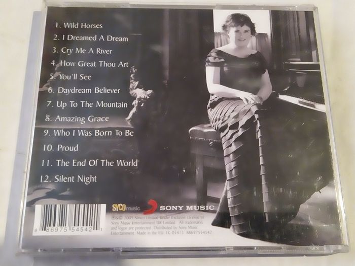 Signed Susan Boyle Cd