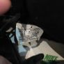 Jordan 1 Retro High Lucky Green UK4.5 USED Image 4