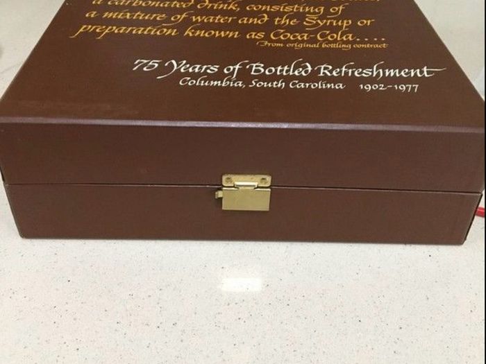 Coca Cola 1977 Anniversary Set