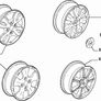 Alloy Wheel Cap (Fiat Bravo/a) Image 2