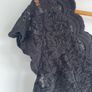 Stradivarius black lace crop top size 14 Image 3