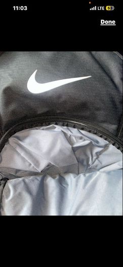 Nike training travel gym backpack bag size xl 30 litres