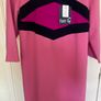Fee-G diamond pink midi dress Image 6