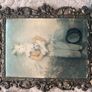 Set of 4 Vintage Italian Ornate Brass Frames with Classic Prints Image 3