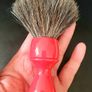 Natural black horse hair shaving Brush Image 5
