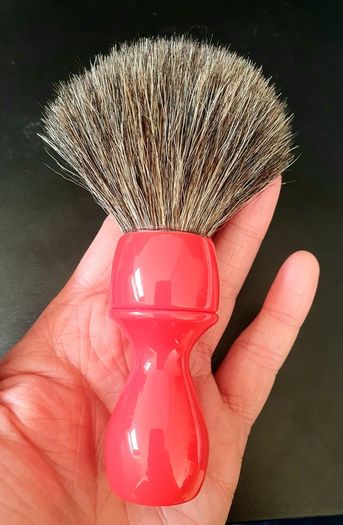 Natural black horse hair shaving Brush