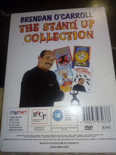 Brendan O'carroll The Stand Up Collection Dvd 4 Live Shows Mrs Brown's Boys