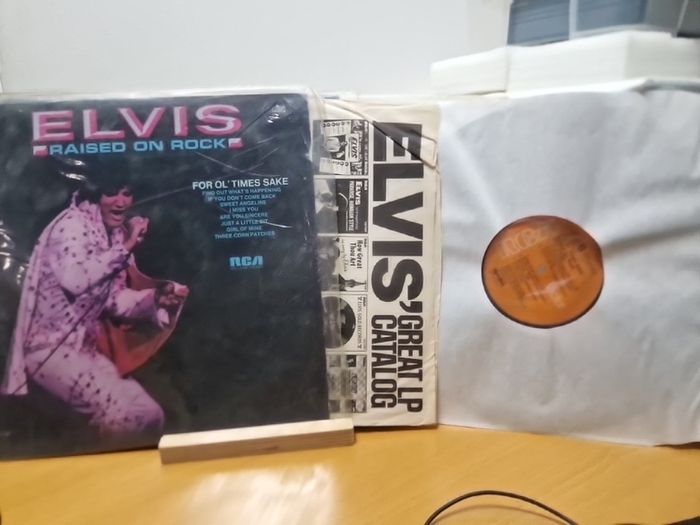 Elvis Raised On Rock / For Ol' Times Sake