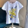 Girls White Tee- Shirt from Name It. Age 5 / EU 110 cm Image 5