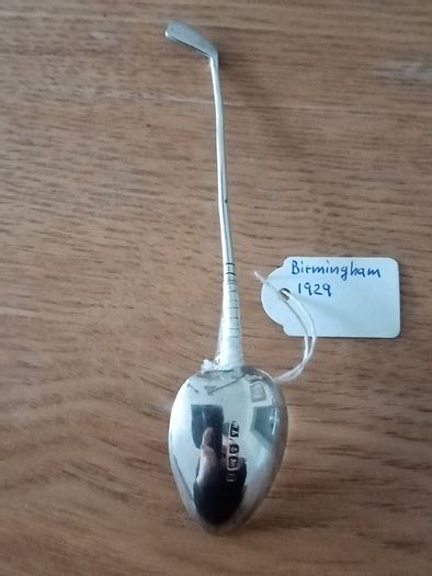 Antique silver spoons