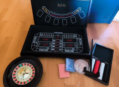 3 in 1 Casino House - Craps, Roulette, BlackJack