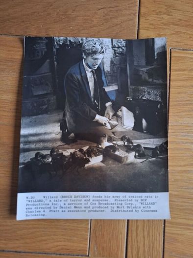 1971 Willard Pressbook & Press Kit Synopsis & Press Photos