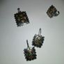 Vintage Emerald Bohemian Set, Turkish handmade, sterling silver Image 3