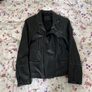 All Saints Men's Leather Biker Jacket Image 4