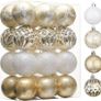 BEANS NEW Luxury Ornate Bauble Set of 24 Image 2