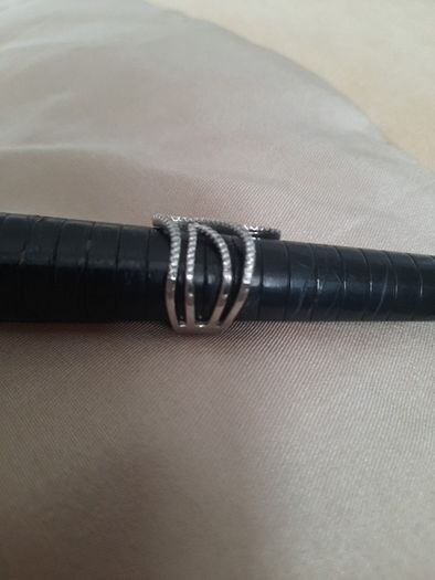 unusual sterling silver ring