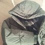 Age 9 Girls Next padded Coat dark green Image 2