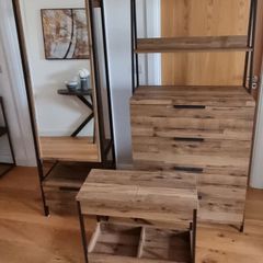 5 Pieces Industrial Style Furniture Set